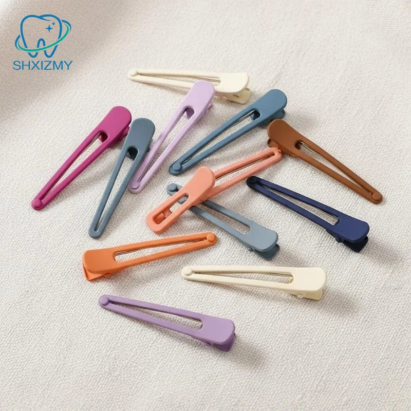 Colorful Duck Beak Hair Clips Set 7/10/11 Pcs Barrettes