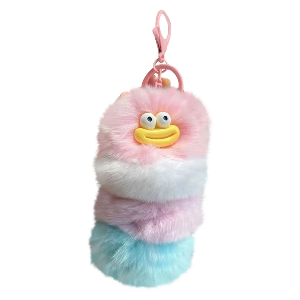 Plush Worm Keychain – Cute Back to School Gift Charm