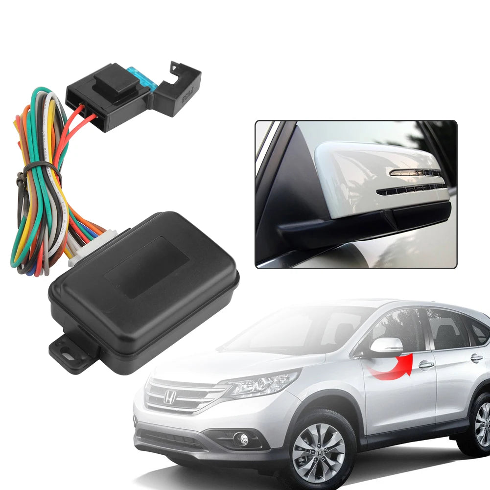 Car Side Mirror Auto Folding System with Connecting Cable