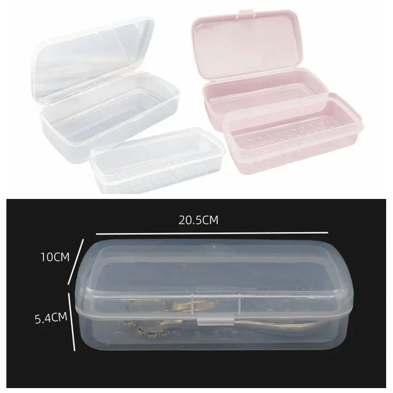 Nail Sterilizer Tray Disinfection Box for Manicure Tools