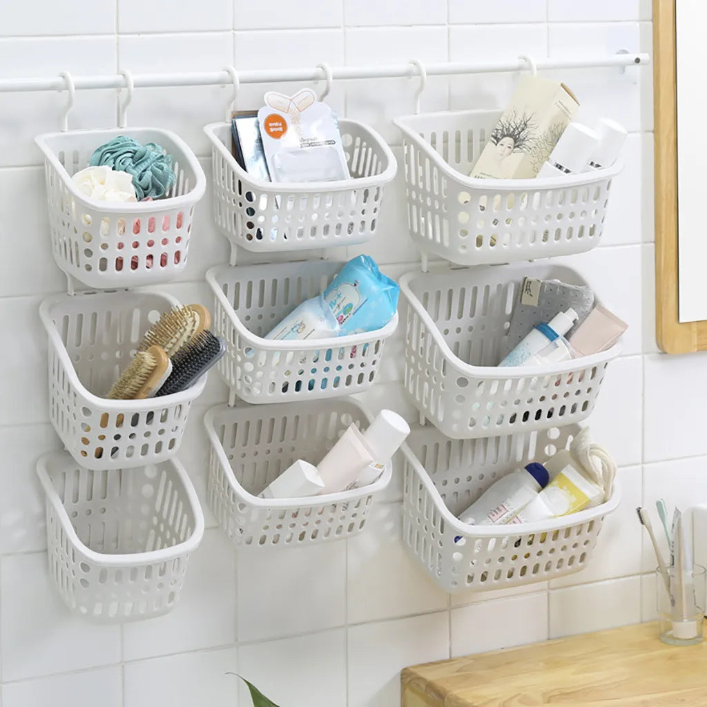 Pool Side Hanging Basket Hook Holder for Drinks & Storage