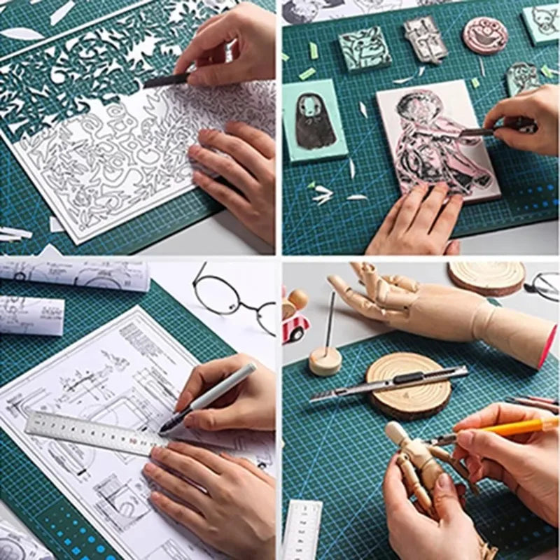 A3 Double-Sided Cutting Mat – Leather Craft & Sewing Pad