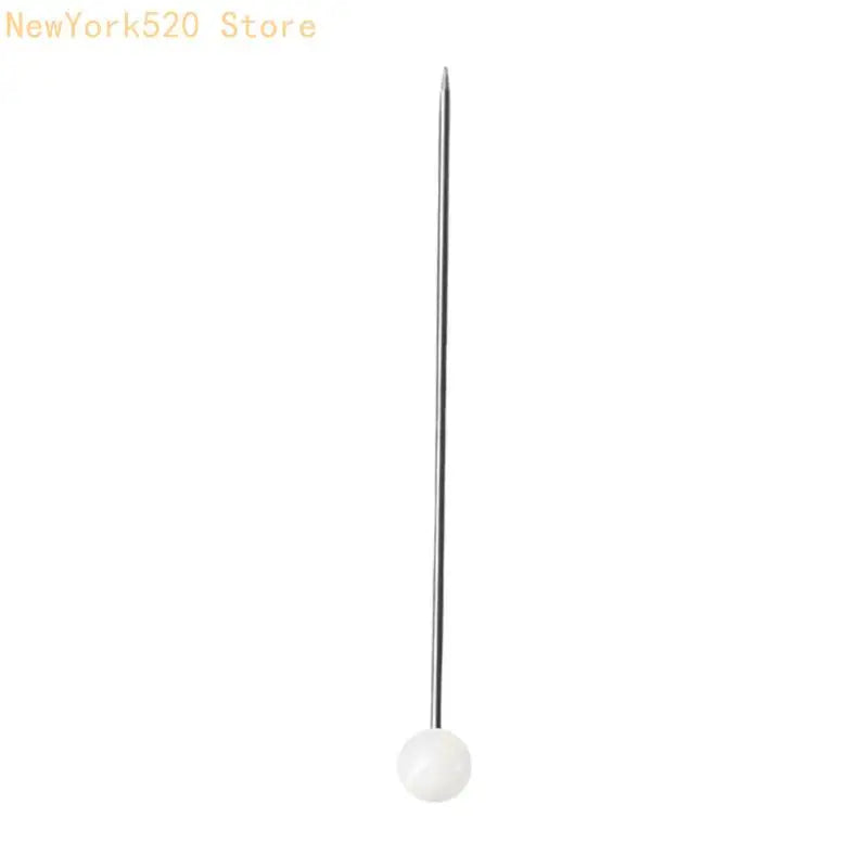 50 Pcs Colourful Glass Head Sewing Pins for Quilting & Fabric