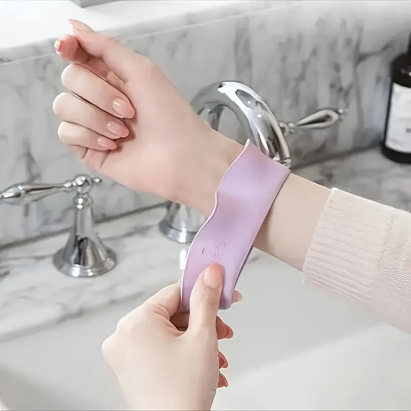 Waterproof Face Wash Wrist Cuff – Reusable Splash Guard