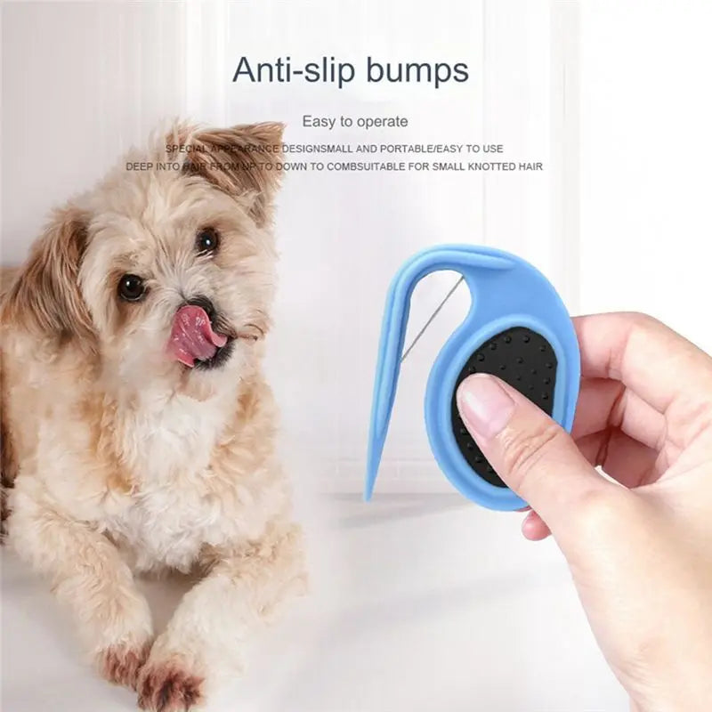 Pet Dematting Comb – Dog & Cat Hair Removal Grooming Tool