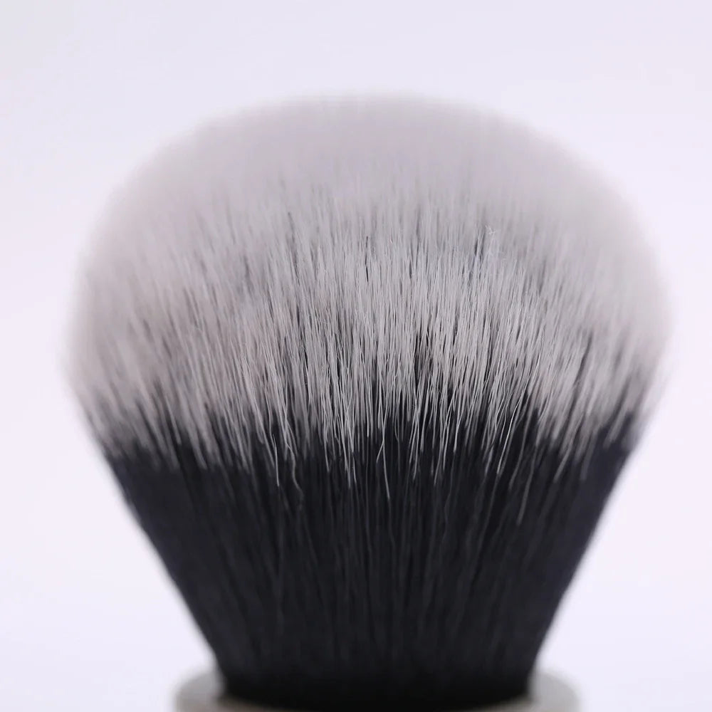 Yaqi 24mm Aqua Tuxedo Synthetic Wet Shaving Brush for Men