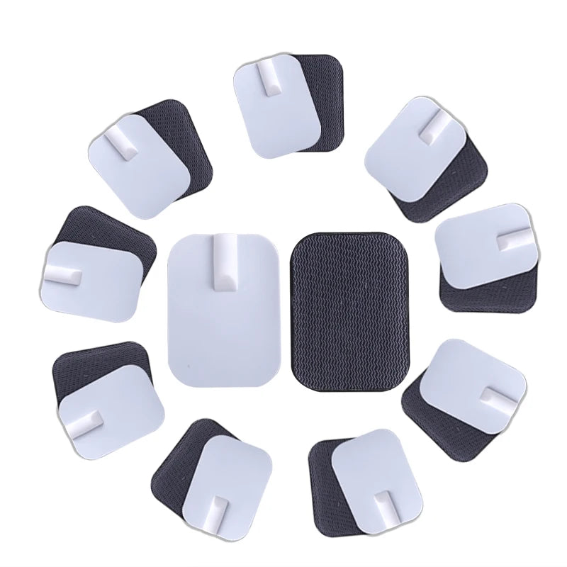 TENS EMS Reusable Gel Electrode Pads – 6×4cm Self-Adhesive