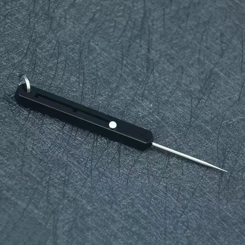 Reusable Retractable Metal Toothpick with Keychain | 3-Gear