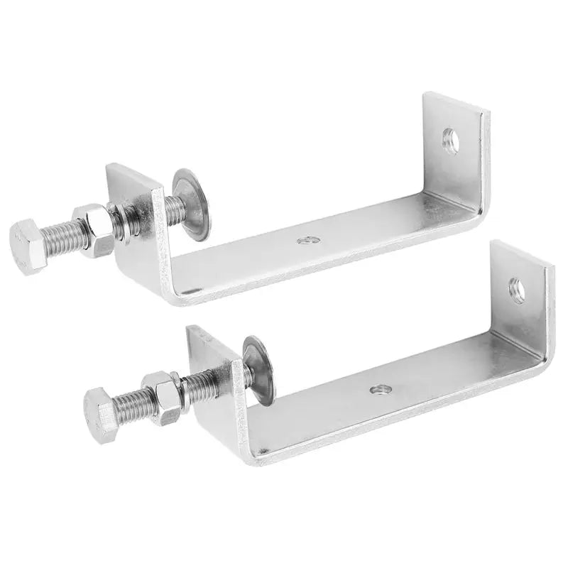 Heavy Duty C Clamp Set 2PCS – Wide Jaw Woodworking Clamps