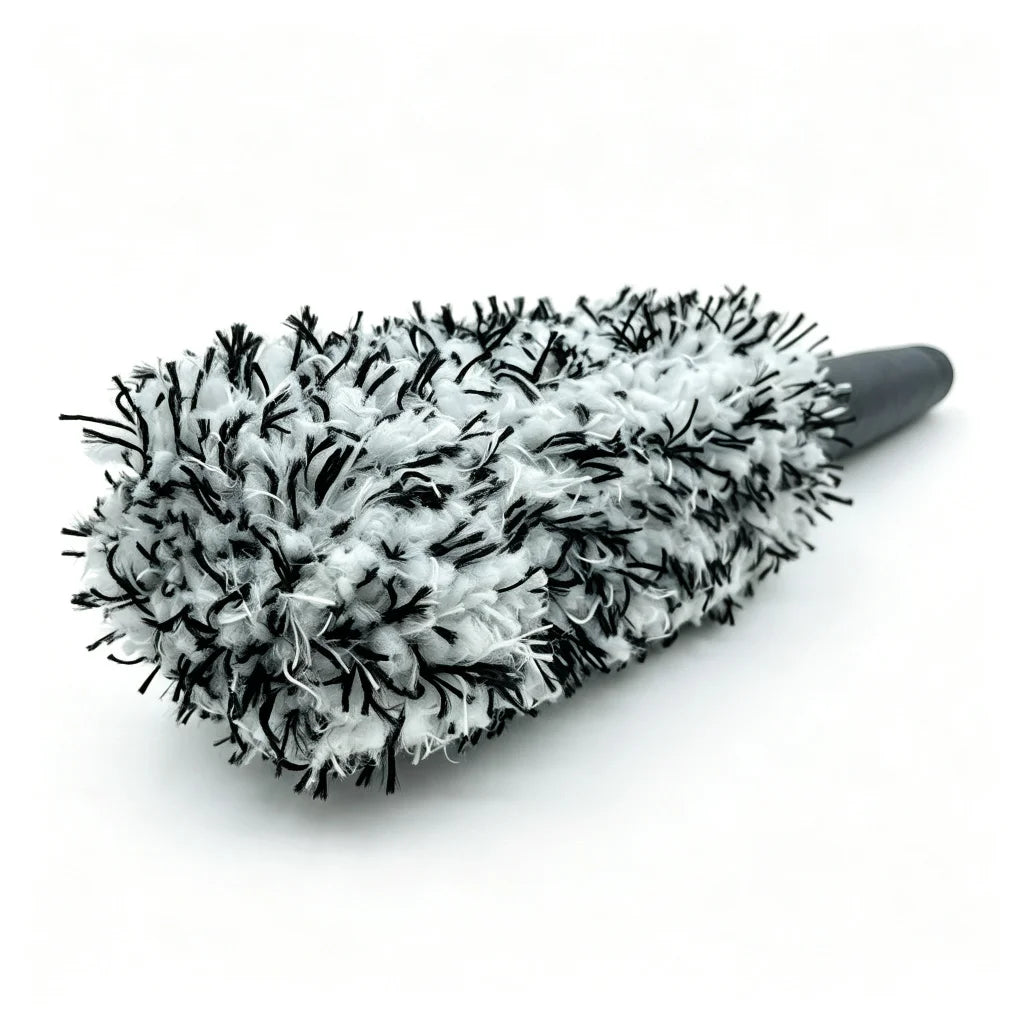 VIBE Wheel Cleaning Brush – Soft Bristle Car Detailing Tool