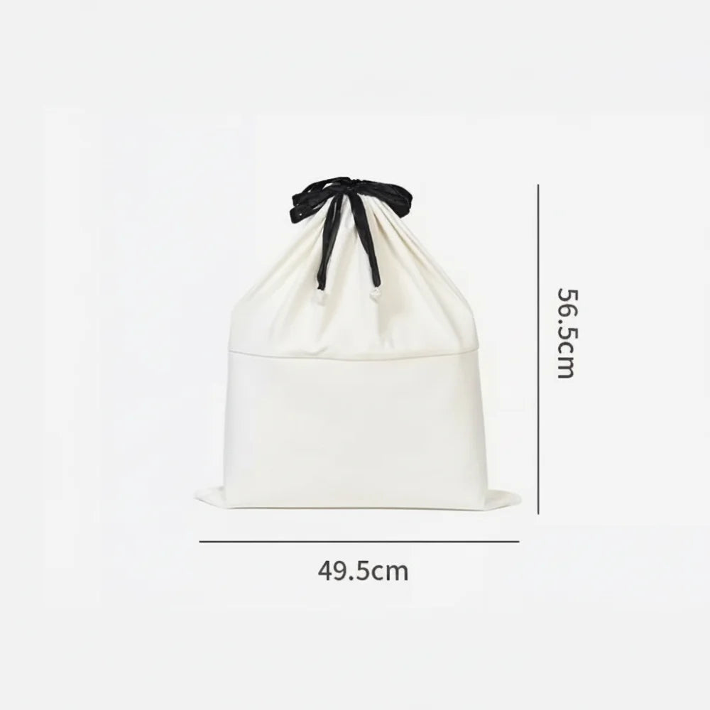 Transparent Dustproof Storage Bag | Velvet Dual Drawstring Organizer