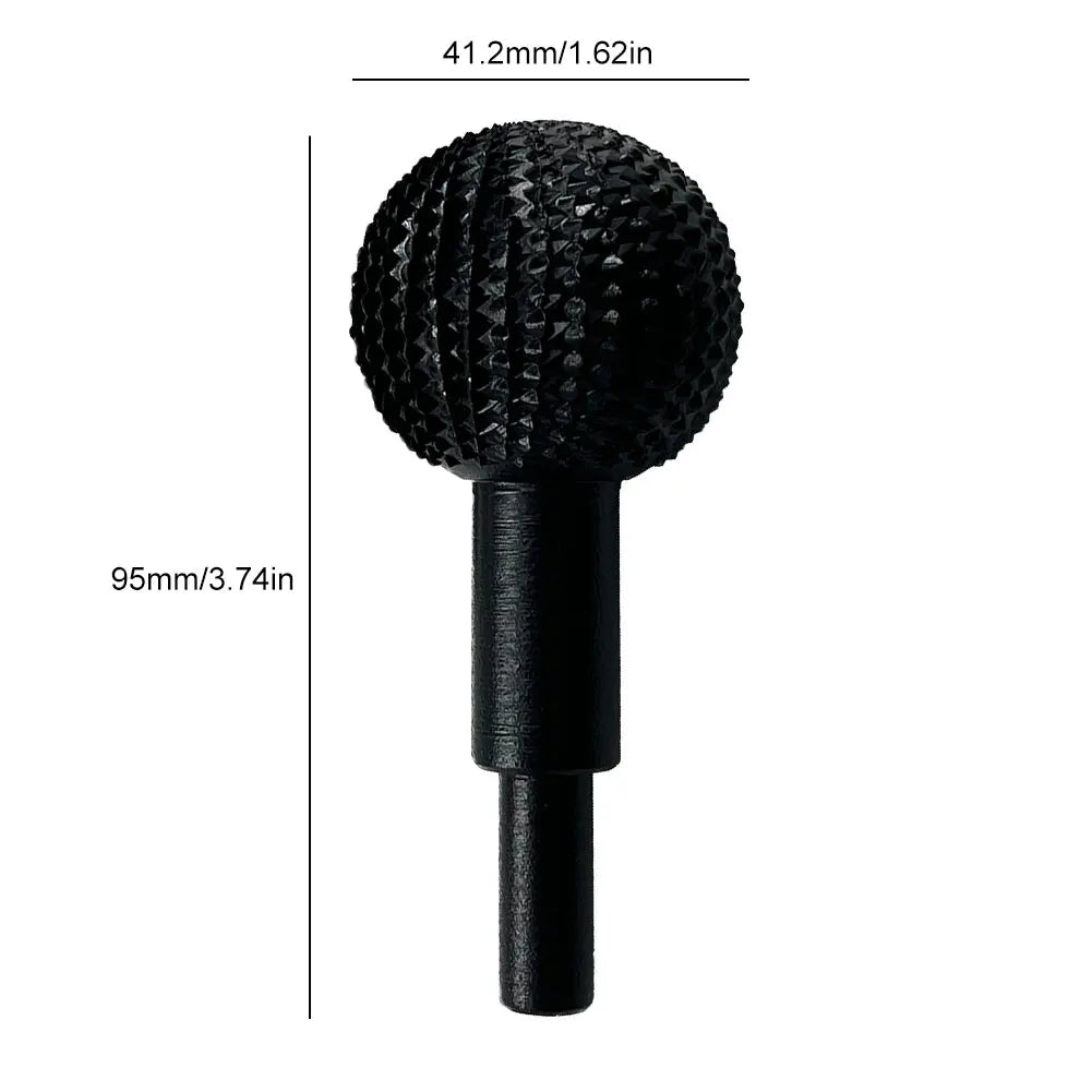 41.2mm Sphere Rotary Burr for Angle Grinder – Wood Carving