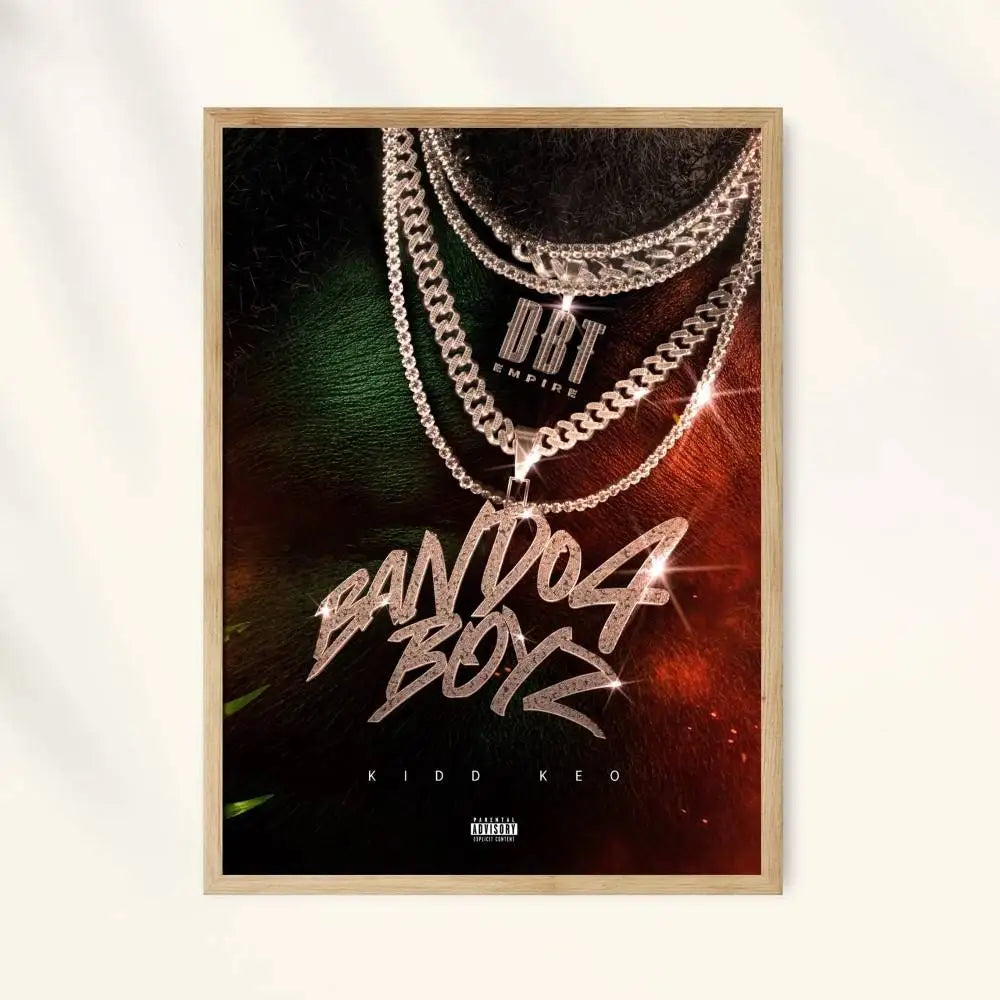 Kidd Keo Album Poster – Self-Adhesive Waterproof Wall Art