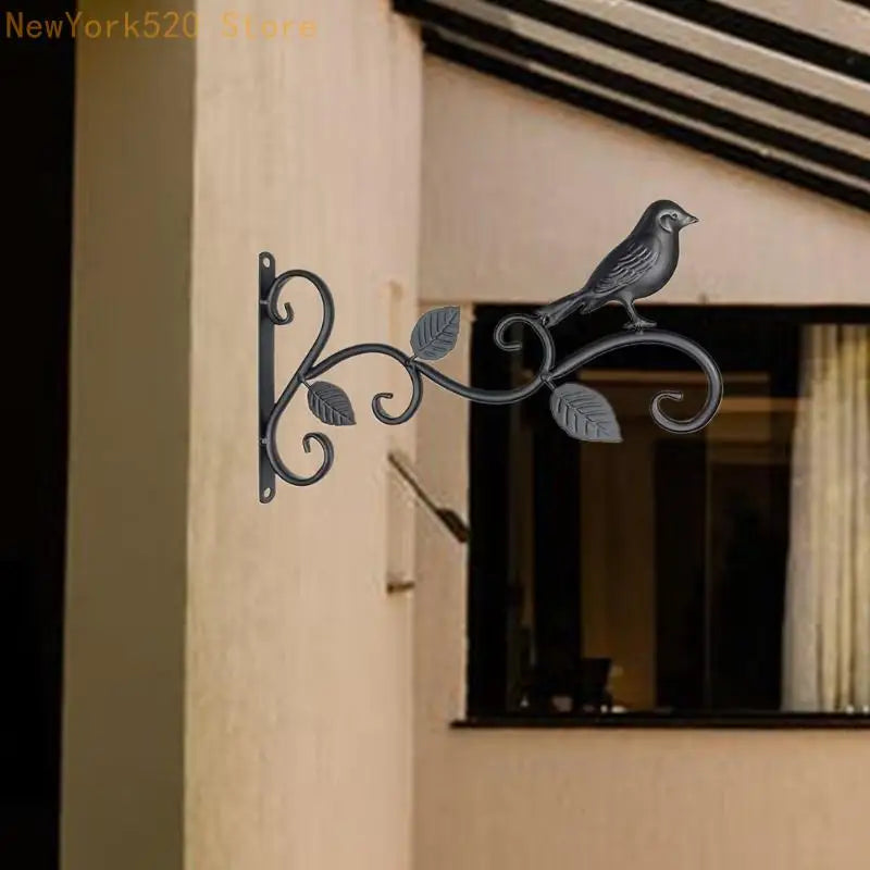 Cast Iron Bird Hanging Bracket – Indoor & Outdoor Wall Decor