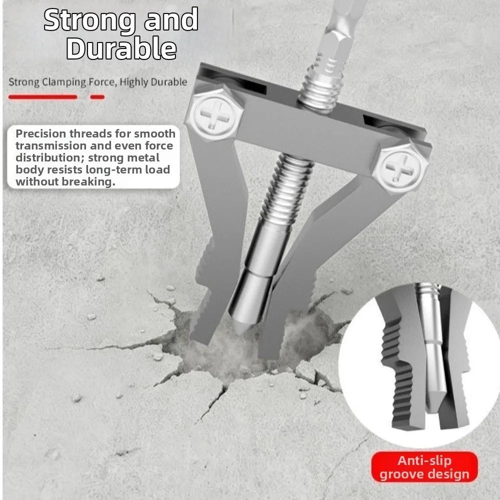 Broken Pipe Thread Extractor – Hex Shank Drill-Compatible Tool