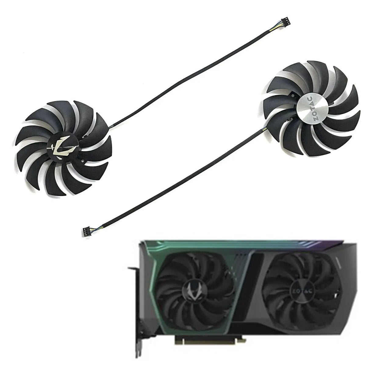 ZOTAC RTX 3070 AMP Holo GPU Cooling Fan CF1010U12S LHR