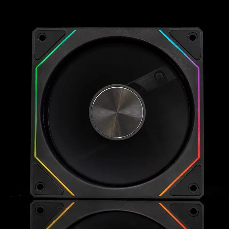OUYUANSU Prism 4 120mm ARGB Case Fan – Infinite Mirror RGB