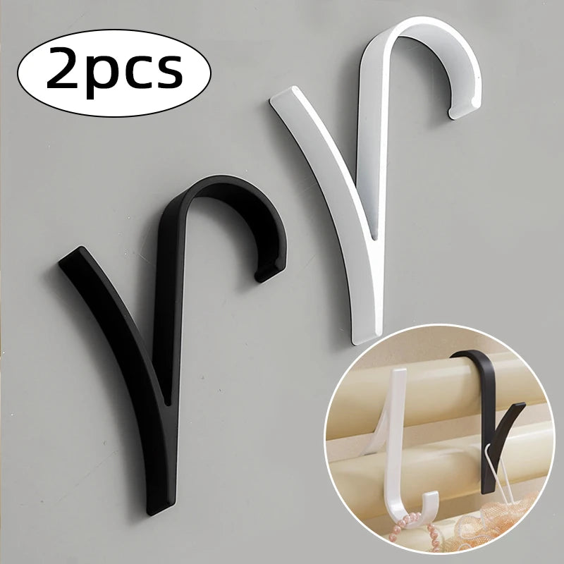 Aluminum Radiator Rail Hooks – Clip-On Towel & Coat Hangers