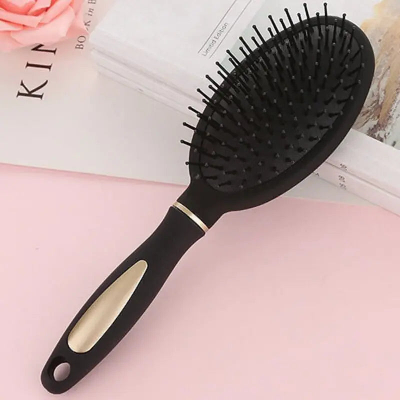 Self-Adhesive Hair Rollers & Air Cushion Brush Set – No Heat