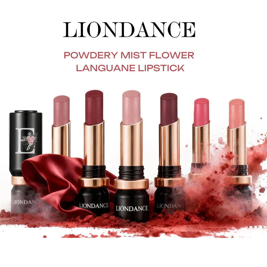 Velvet Matte Lipstick – High-Pigment Long-Lasting Waterproof