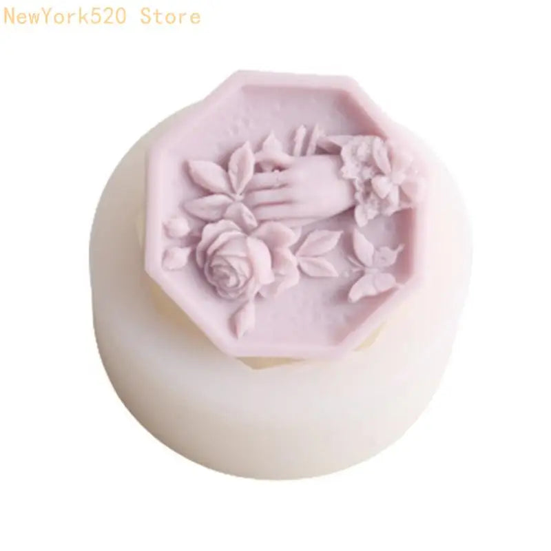 Silicone Flower & Animal Soap Mold – DIY Fondant & Craft