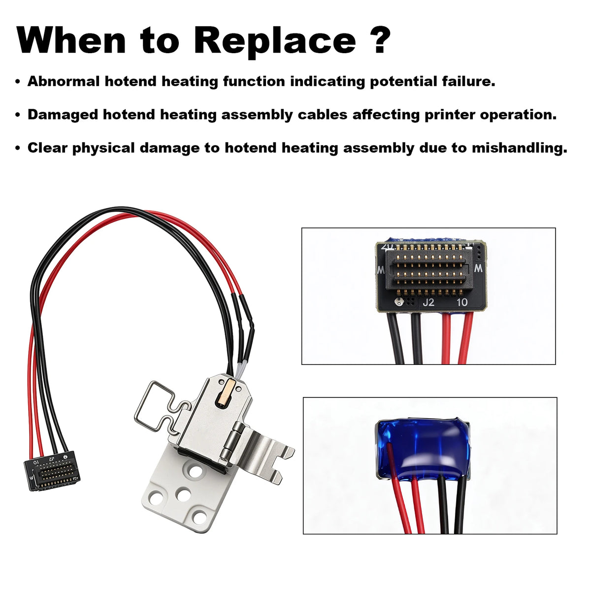 BEGRINT Bambu Lab A2L Hotend Kit – Ceramic Zirconia Heat Block