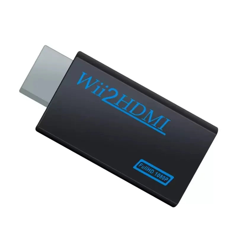 Wii to HDMI Adapter 1080P/720P HD Converter + 3.5mm Audio