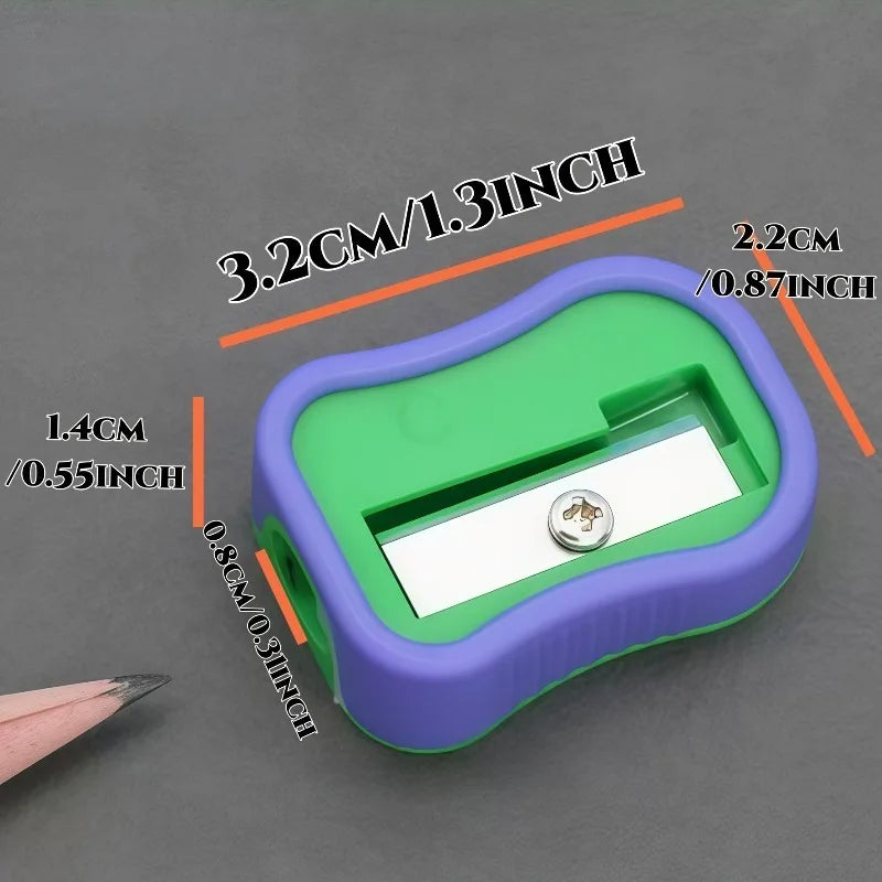 Color Pen Roller & Pencil Sharpener Set 2/4pcs – School Supplies