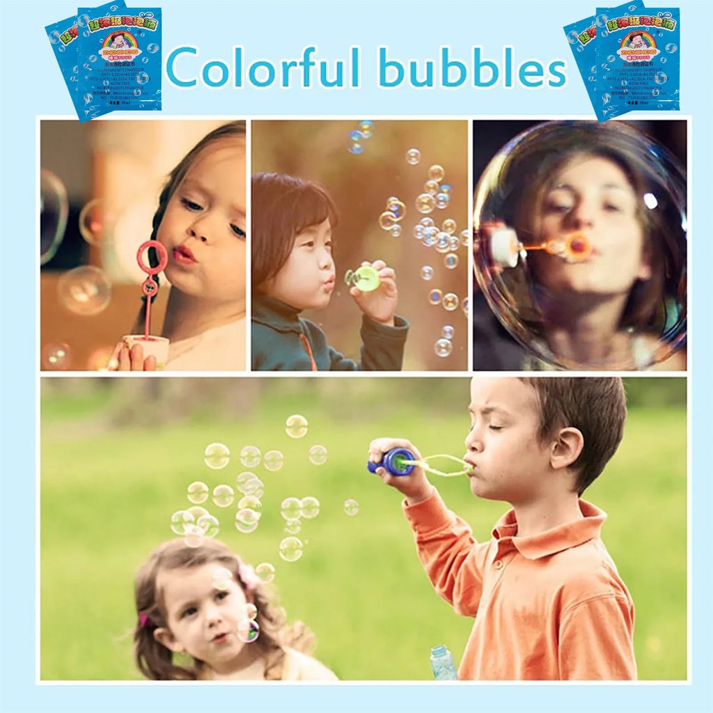 Concentrated Bubble Solution Refills – Bubble Machine & Gun