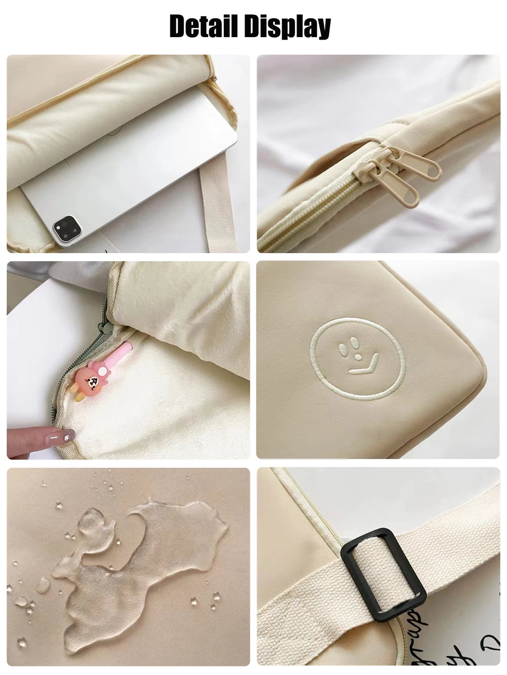 EGYAL Waterproof Laptop Sleeve Bag 11–13" MacBook & Notebook