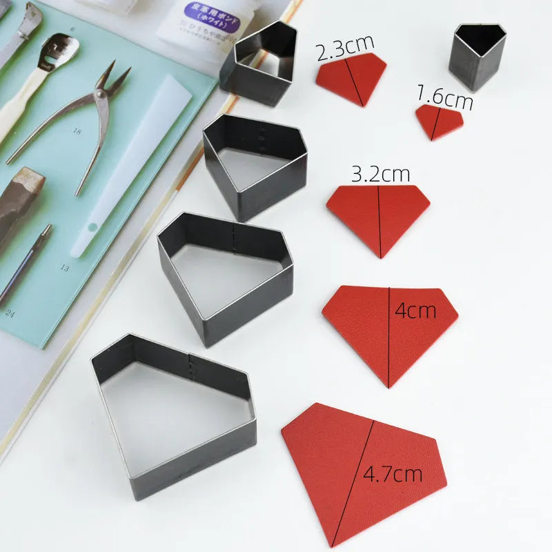 VIBE 5-Piece Shape Knife Die Set – DIY Leather Crafting Tool