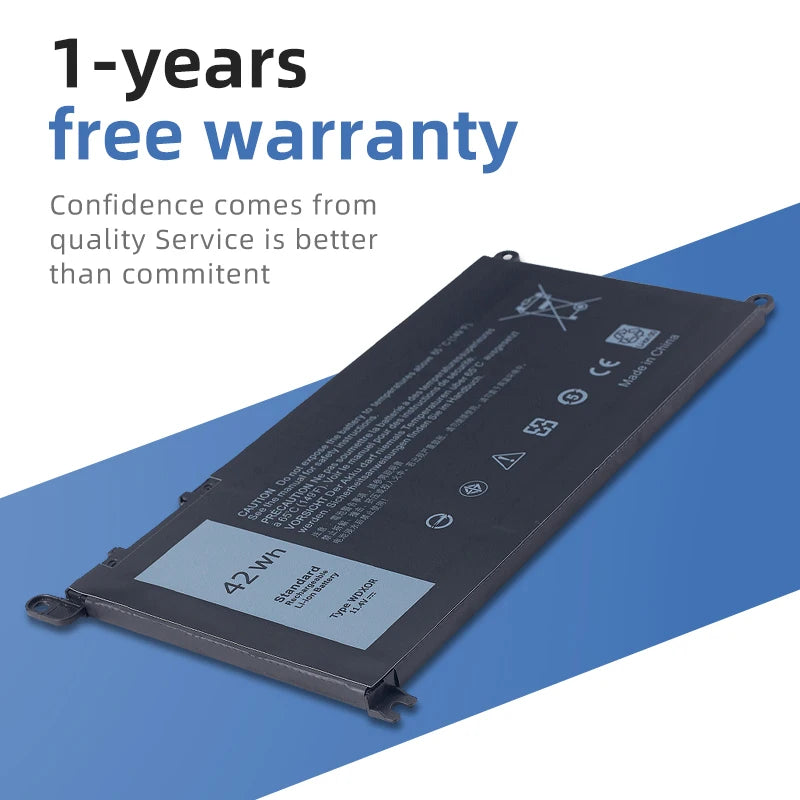 SUOZHAN WDXOR Battery for Dell Inspiron 15 7560 5567 5568 7460