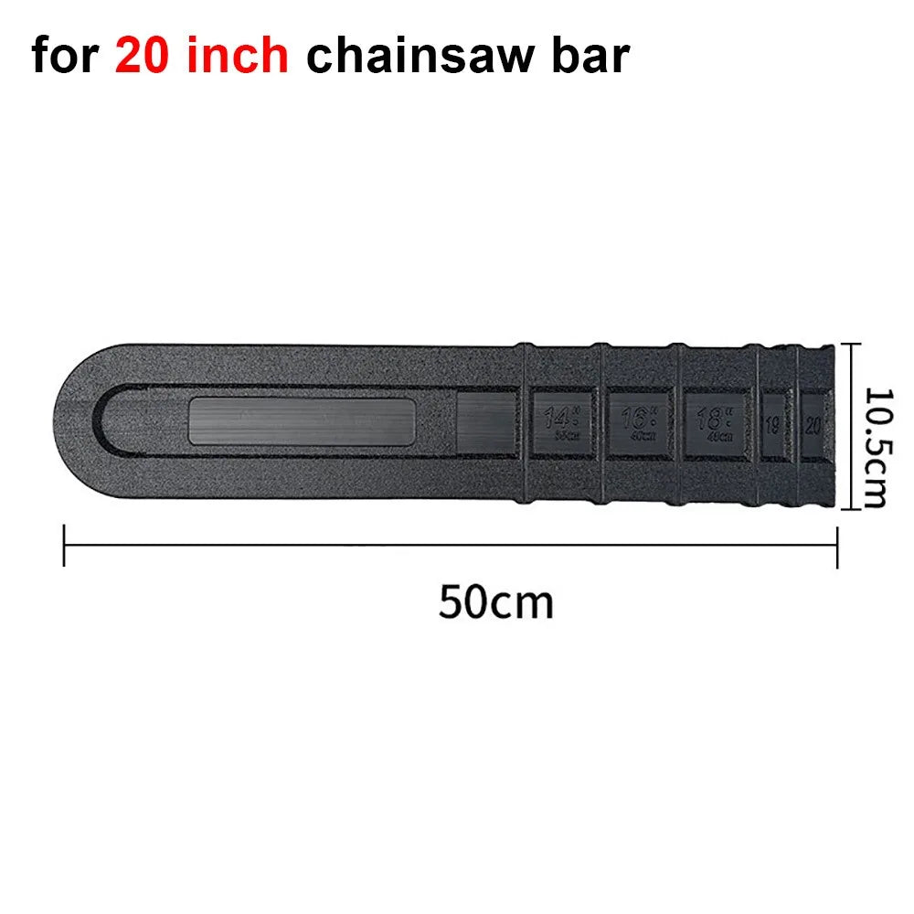 Chainsaw Bar Guard Cover 8–24 Inch Anti-Scratch Plastic Protector