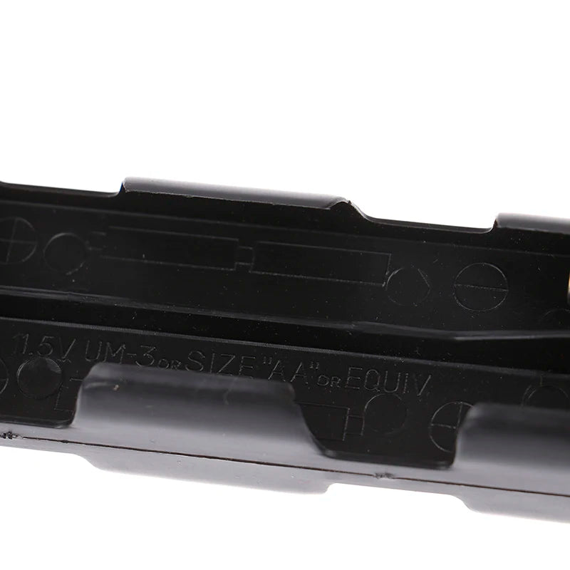 8 x AA Battery Holder 12V Long Strip Back-to-Back Storage Box