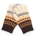 Winter Touch Screen Knit Gloves – Unisex Warm Full Finger