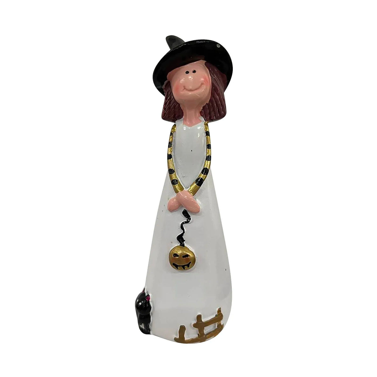 Witch Girl Figurine Set – Halloween Tabletop Decoration
