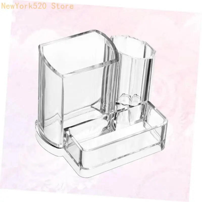 Clear Acrylic Makeup Organizer Multi-Layer Portable Storage