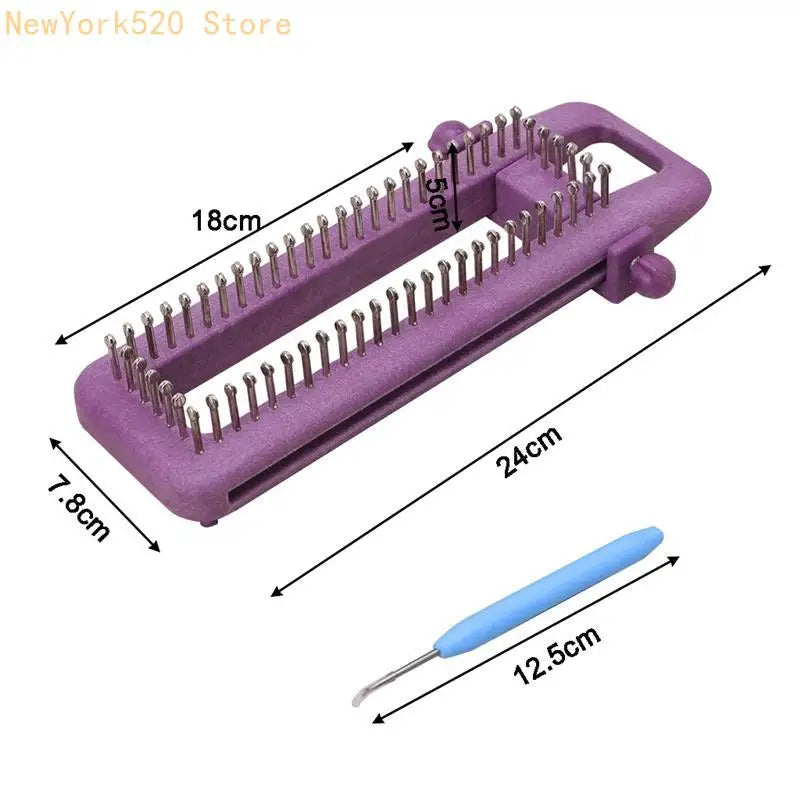Adjustable Sock Loom – Knit Socks, Scarves & Hats DIY Tool