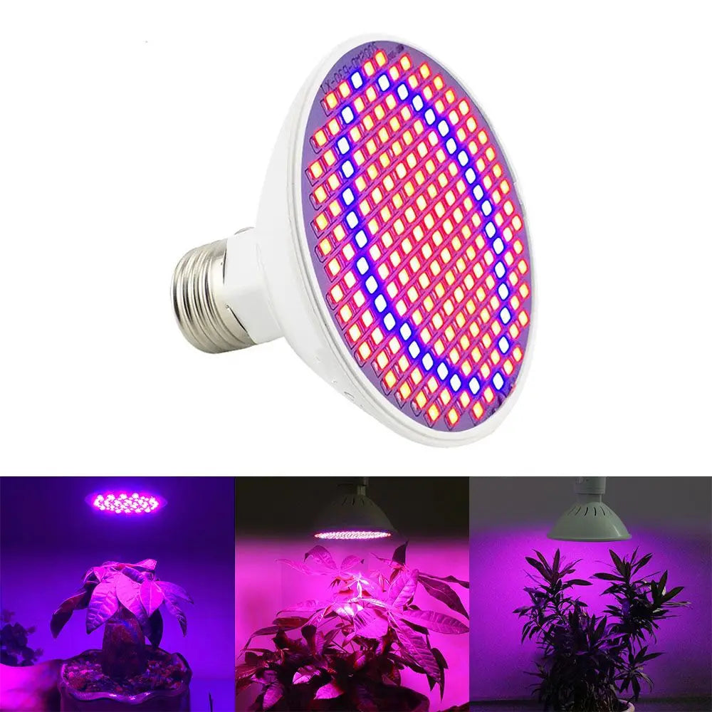 E27 Full Spectrum LED Plant Grow Light Bulb – Indoor & Greenhouse