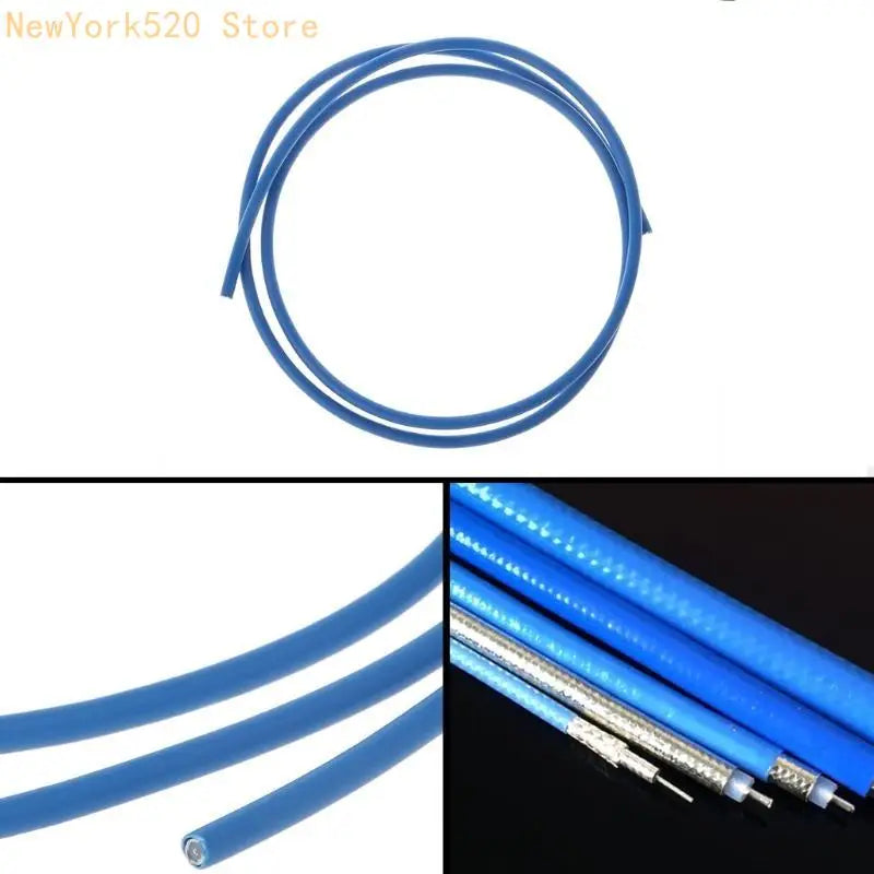 RG402 Semi-Rigid RF Coaxial Cable 0.141" Blue Jacket 1/3/5m