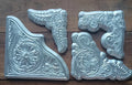 3D Arabesque Corner Flower Leather Embossing Mold – Aluminum