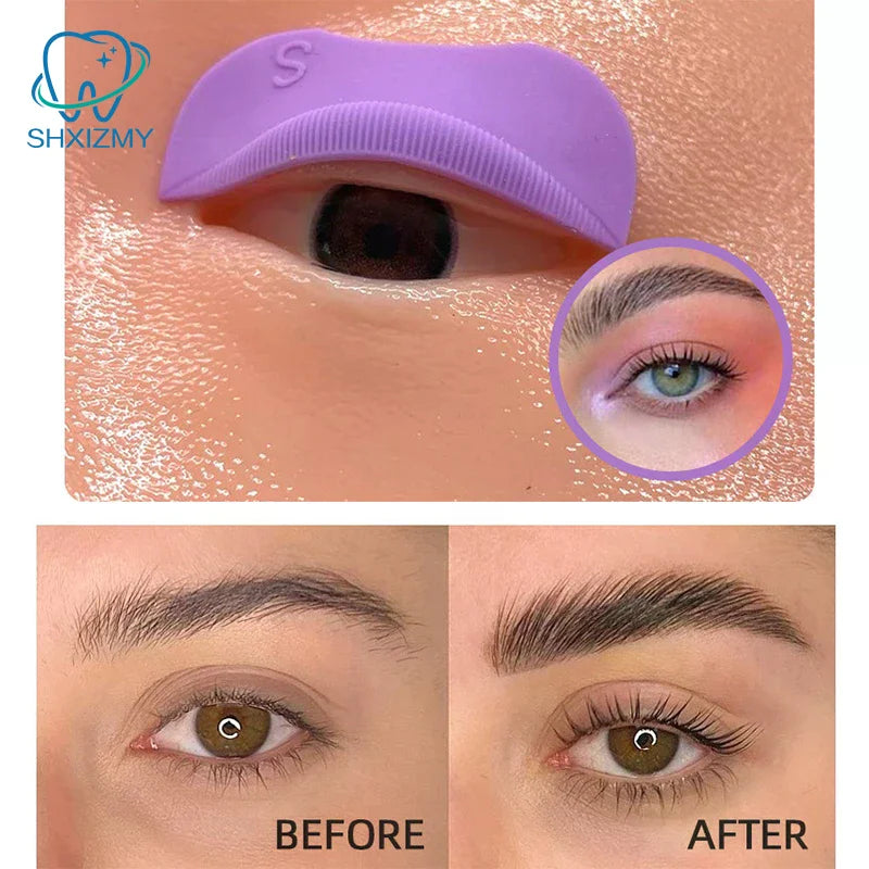 5 Pairs Silicone Eyelash Lifting Pads – Reusable Lash Perm Kit