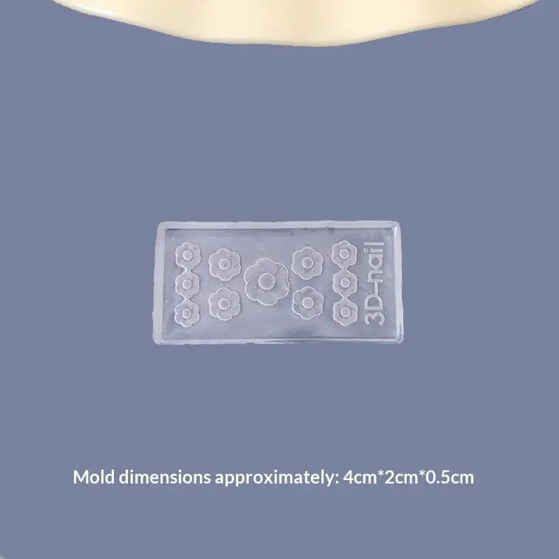 3D Silicone Nail Mold Template – DIY Nail Art Carving Tool