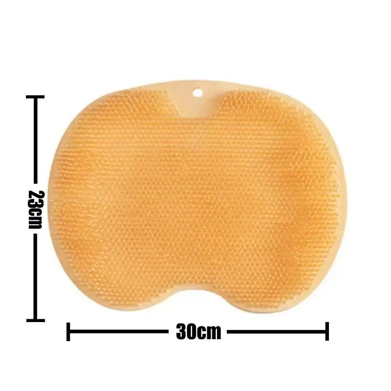 Silicone Foot Scrubber Bath Massage Mat with Suction Cups
