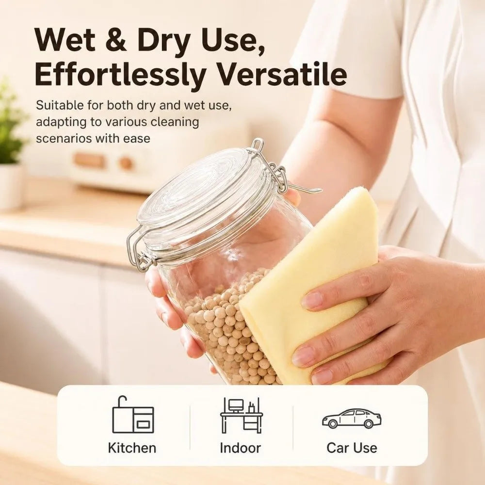 1-Meter Loofah Cleaning Cloth – Kitchen Scouring Pad