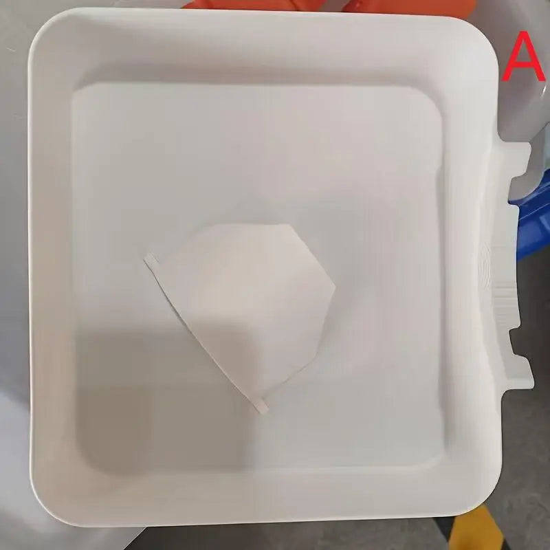 Washing Machine Drain Tray – Lint Filter No-Spill Drip Pan