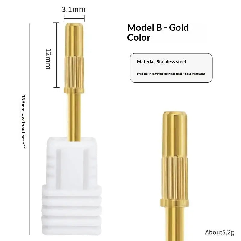 Stainless Steel Mandrel Bit for Nail Sanding Bands | 1 Pc