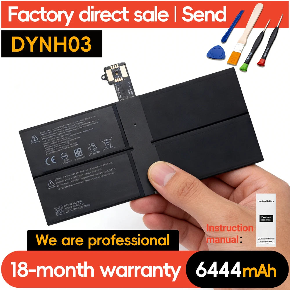 SUOZHAN DYNH03 Battery for Microsoft Surface Pro 7 Plus 1960