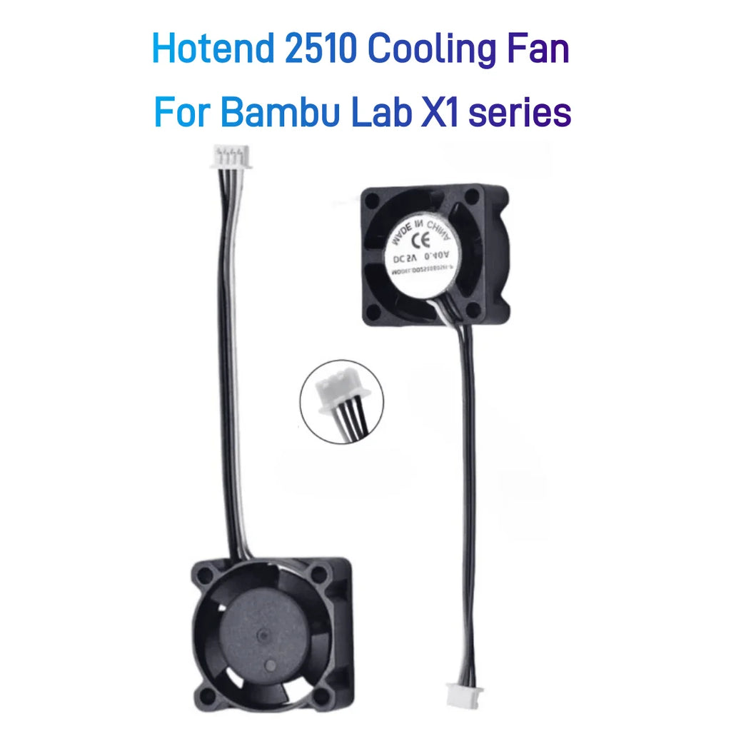 BEGRINT 2510 Cooling Fan for Bambu Lab X1 P1 A1 3D Printer