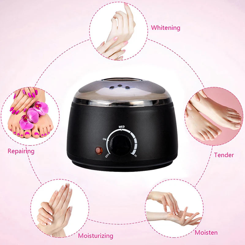 200ml Hard Wax Warmer Machine – Brazilian Hair Removal Kit